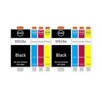 Cartuccia d'inchiostro, compatibile con HP, 924 924e 924XL 8135e | 8134e, 8132e, 8122e, 8124e, 8125e, 8120e, 8130e, con chip(2Set)