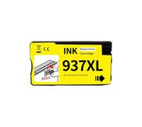 Cartuccia d'inchiostro, compatibile con HP, 937 937E 937XL HP937 | Per OfficeJet 9100 9110 9120 9130, Pro 9122 9123 9125 9720 9730, 9110b 9117b 9120b 9130b(1PC Yellow)