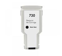Cartuccia d'inchiostro compatibile da 300 ml per 730 730 DesignJet T1600 T1600DR T1700 T1700DR T2600 T2600D PINTERS WORKS CON P2V68A P2V69A P2V70A(Matte Black)