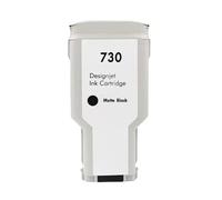 Cartuccia d'inchiostro compatibile da 300 ml per 730 730 stampante e designJet T1600 T1600DR T1700 T1700DR T2600 T2600D Modelli funziona con P2V68A P2V69A P2V70A(Matte Black)