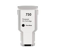 Cartuccia d'inchiostro compatibile da 300 ml per 730 730 stampante e designJet T1600 T1600DR T1700 T1700DR T2600 T2600D Modelli funziona con P2V68A P2V69A P2V70A(Photo Black)