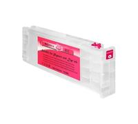 Cartuccia d'inchiostro compatibile da 700 ml T6941 T6942 T6943 T6944 T6945 per stampanti T7270D T3070 T5070 T5270D Cartuccia riempita a colori con chip(Magenta-T6943)