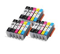 Cartuccia d'inchiostro compatibile for Canon PGI 570 CLI 571 PGI570 XL for MG5750 MG5751 MG5752 MG6850 MG7750 MG6853 MG7753 stampante(3SET)