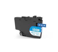 Cartuccia d'inchiostro compatibile LC436, compatibile con stampante Brother MFC-J4340DW/J4440DW/J4540DW/J5855DW/J5955DW/J6555DW/J6955DW/J6957DW(1pcs Cyan)