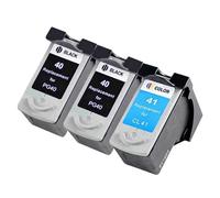 Cartuccia d'inchiostro compatibile PG40 CL41 PG-40 CL-41, compatibile for stampante Canon MP160 MP140 MP210 MP220 MX300 MX310 IP1800 IP2500 IP1600(2Black 1Color)