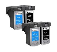 Cartuccia d'inchiostro compatibile PG40 CL41 PG-40 CL-41, compatibile for stampante Canon MP160 MP140 MP210 MP220 MX300 MX310 IP1800 IP2500 IP1600(2Black 2Color)