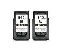 Cartuccia d'inchiostro compatibile PG540 CL541 PG-540 CL-541, compatibile con Canon, compatibile con Pixma MG2250 MG3150 TS5151 TS5150 MG4250 MG3650 MG4200 MX375 MX475(2 Black)