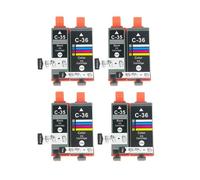 Cartuccia d'inchiostro compatibile PGI-35 PGI35 CLI-36 CLI36 35 36, compatibile for stampante Canon IP100 IP110 IP100B TR150(4set)