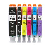 Cartuccia d'inchiostro compatibile PGI280 CLI281 PGI-280 CLI-281 for stampante a getto d'inchiostro TR7520 TR8520 TS6120 TS8120 TS9120(6 color)