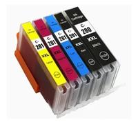 Cartuccia d'inchiostro compatibile PGI280 CLI281 PGI-280 CLI-281 for stampante a getto d'inchiostro TR7520 TR8520 TS6120 TS8120 TS9120(5 color)