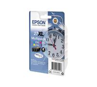 Epson Alarm clock 27XL DURABrite Ultra cartuccia d'inchiostro 1 pz Originale Resa elevata (XL) Ciano, Magenta, Giallo