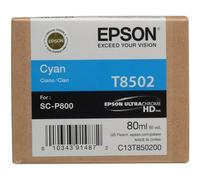 Epson Cartuccia d'inchiostro originale T8502 (C13T850200) – Ciano 80 ml