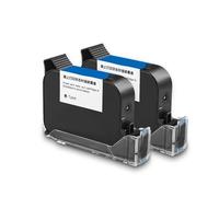 Cartuccia d'inchiostro for stampante a getto manuale con solvente nero ad asciugatura rapida da 42 ml Impermeabile anti-sbiadimento for cartucce for stampante 2.5 con data di scadenza per testo codice