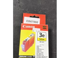 Cartuccia D'Inchiostro Gialla Canon BCI-3EY - Nuova, Scatola Aperta