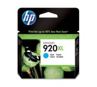 HP 920XL CD972AE, Cartuccia Originale HP da 700 Pagine, Compatibile con Stampanti HP Officejet Serie 6000 e 7000 Grandi Formati, Ciano
