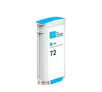 Cartuccia d'inchiostro HP72 compatibile con 72 inchiostri da 130 ml con chip for stampante T790 T610 T620 T770 T795 T1100 T1120 T1200 T1300(Cyan)