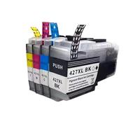 Cartuccia d'inchiostro LC427XL compatibile for stampante B-rother LC427 MFC-J6955DW J6957DW J6959DW HL-J6010DW(LC427XL 1 Set)