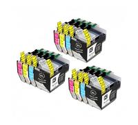 Cartuccia d'inchiostro LC462 LC462XL, 1 set ~ 3 set, compatibile con Brother MFC-J2340DW MFC-J3540DW MFC-J3940DW stampante(LC462XL 3set)