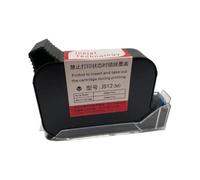 Cartuccia d'inchiostro permanente ad asciugatura rapida da 12,7 mm, confezione da 4, compatibile con i materiali di consumo per stampante JS12 per numero di parte Premier(1 black)