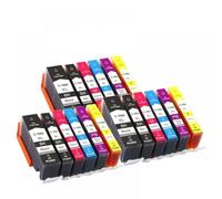 Cartuccia d'inchiostro PGI-580 CLI581 compatibile con TS8150 TS8151 TS8152 TS9150 TS9155 TS8250 TS8251 TS8252 Cinque sei colori(3Set (6Color))