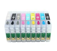 Cartuccia d'inchiostro ricaricabile da 9 pezzi T0961-T0969 con chip ARC, compatibile for stampante Epson Stylus Photo R2880