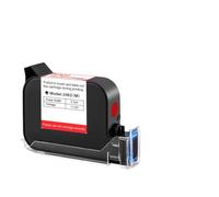 Cartuccia d'inchiostro TIJ per uso alimentare - da 12,7 mm Inchiostro rosso ad asciugatura rapida a base d'acqua compatibile con i materiali di consumo della stampante per il numero di parte 12,7 mm