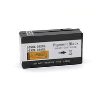 Cartuccia d'inchiostro universale 955XL 952XL 953XL 954XL compatibile con HP Officejet Pro 7740 8210 8710/5 8716 8720/5 8730 8740 P2724dw stampante(Black)