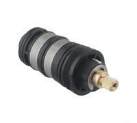 Cartuccia doccia nera Push-Fit montaggio rapido (A) | Materiale interamente in rame, estremamente durevole, resistente alla corrosione, nero per la superficie