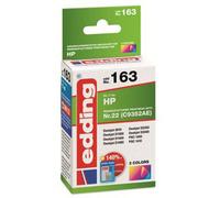 Cartuccia Edding Compatibile sostituisce HP 22XL, C9352AE Ciano, Magenta,