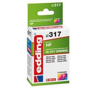 Cartuccia Edding Compatibile sostituisce HP 901, CC656AE Ciano, Magenta, Giallo