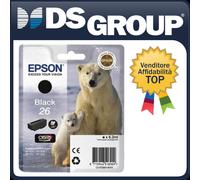 CARTUCCIA EPSON 26 BLACK NERO ORIGINALE INK-JET PER XP-600 605 700 800