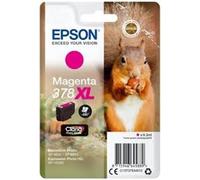 Epson squirrel singlepack magenta 378xl claria photo hd ink