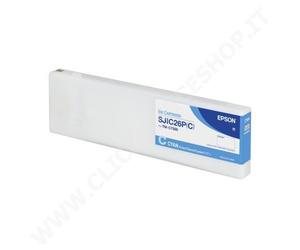 CARTUCCIA EPSON C33S020619 SJIC26P CIANO ORIGINALE