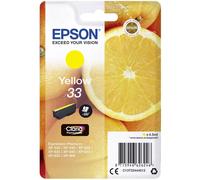 Cartuccia Epson Originale T3344, 33 Giallo C13T33444012