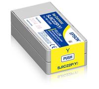 EPSON - SJIC22P - CARTUCCE INCHIOSTRO 32,6 ML - ORIGINALI PER COLORWORKS C3500