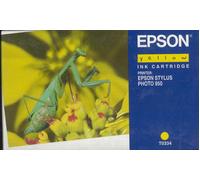 CARTUCCIA EPSON T0334 ORIGINALE - MANTIDE RELIGIOSA - GIALLO