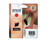 CARTUCCIA ORIGINALE EPSON C13T08774010 T0877 ROSSO