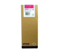 Epson Tanica d'inchiostro T6063 Vivid Magenta 220 ml Originale per Stylus Pro 4800/4880