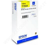 CARTUCCIA EPSON T7554 C13T755440 (4.000PG) GIALLO - ORIGINALE