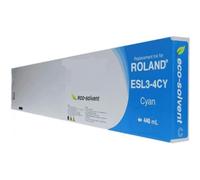 CARTUCCIA ESL3-4C CIANO COMPATIBILE INK PIGMENTATO PER ROLAND 540,640,740 SC,SJ,