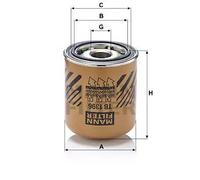 MANN-FILTER TB 1396 x Essicatore aria per impianto frenante - VEICOLI INDUSTRIALI + BUS