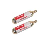 Zéfal Kit riparazione cartucce CO2 filettate 25 g 2 pezzi blister per bicicletta
