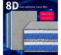 Cartuccia filtrante biochimica ad alta densità per la depurazione dell'acqua dell'acquario, elemento filtrante antiaderente 8D, cartuccia filtrante premium adatta per acquari trasparenti 40*60CM/15.75