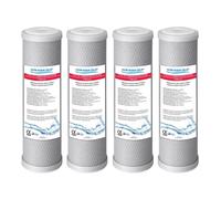 Cartuccia Filtro a Carboni Attivi Carbon Block 5 micron 10 Pollici CTO Set 4 Pz.