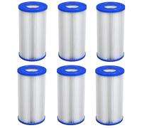 Cartuccia filtro A, set da 6 pezzi, per pompe filtranti Intex e Bestway