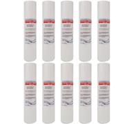 CARTUCCIA FILTRO ACQUA 10 POLLICI MICRON 1 POLIPROPILENE SET 10 PZ