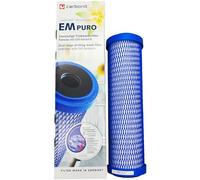 Cartuccia filtro acqua EM Puro | con ceramica EM | migliore sapore dell'acqua | Compatta con alloggiamento filtro Carbonite Sanuno & Vario HP | AquaAvanti | WatPass | Alvito | e molti altri