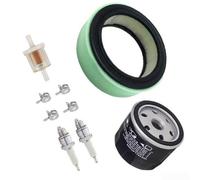 Cartuccia filtro aria Tune Up Kit di ricambio per motori Vanguard per 541477 543477 356447 con filtro, filtro olio, filtro carburante, scintille e fascette stringitubo