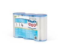 Cartuccia Filtro da Piscina INTEX Tipo A 3er Pacco 29003 Ricambio per Pompa