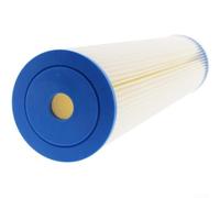Cartuccia filtro dell'acqua per Pentek S1-20B, elemento di ricambio in PP ad alto flusso per sistemi di purificazione della piscina, rimozione efficiente dei sedimenti, bianco, confezione da 1 (50,8 x